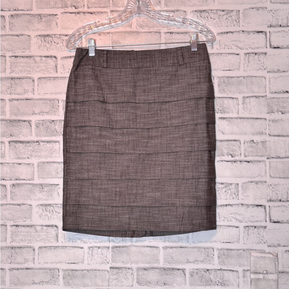 Iz Byer Brown‎ Knee-Length Pencil Skirt for Work size 9